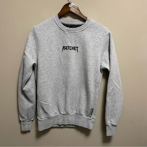 Ratchet The Clothing Company Gray Men's Sweatshirt XS